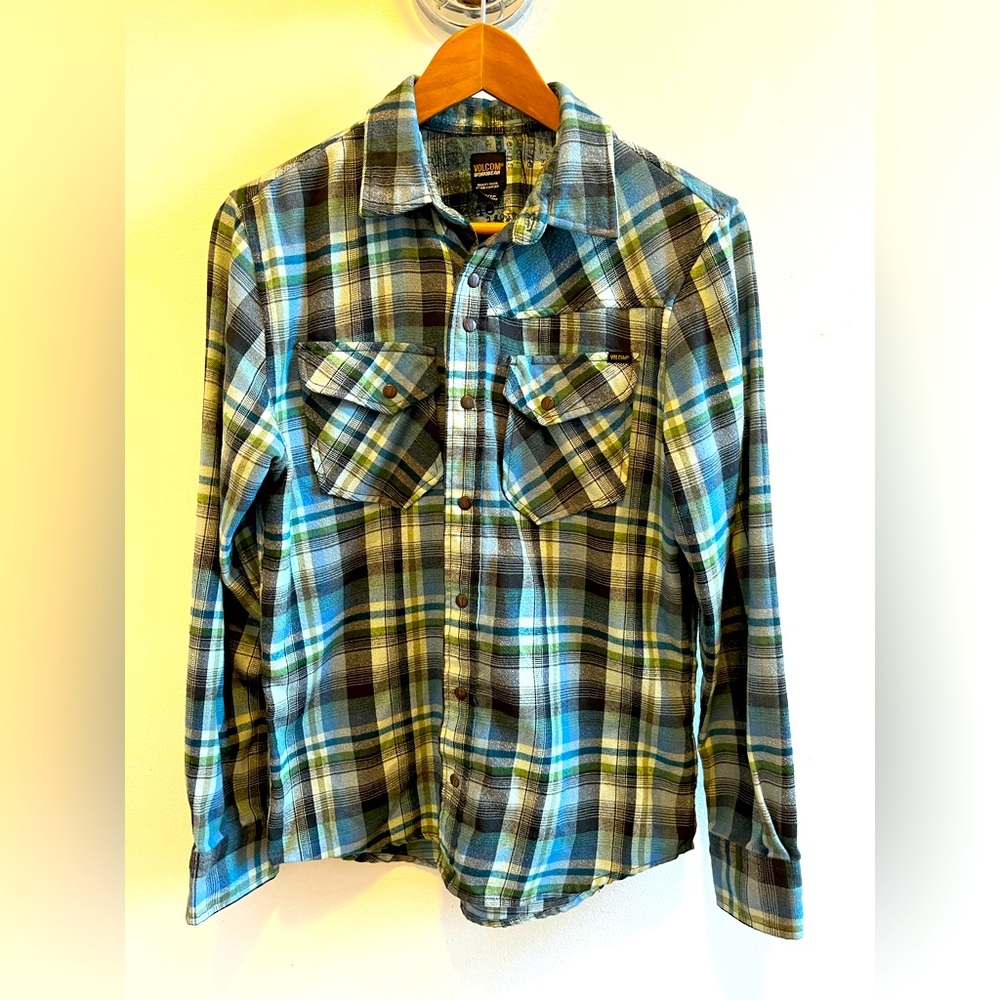 Volcom Workwear Flannel Button Down Shirt